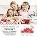 Egg Cooker 6+2 Pack Egg Poachers Egg Boiler - Hard Boiled Eggs without the Shell, BPA Free, Non Stick Silicone Egg Cups, AS SEEN ON TV, by MOOKZZ