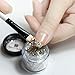 AMA(TM) 10g/Box Sliver Nail Glitter Powder Shinning Nail Mirror Powder Makeup Art DIY Chrome Pigment (Sliver)