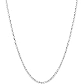 OLARCU 2.5mm/3mm/4mm Silver/Gold Stainless Steel Wheat Chain Necklace Jewelry for Men Women