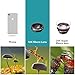 Pictek Fisheye Lens, Clip On 3-in-1 Fisheye 12X Macro 24X Super Macro Phone Camera Lens Kit for iPhone 6/6s,iPhone7 iOS and Android Smartphones
