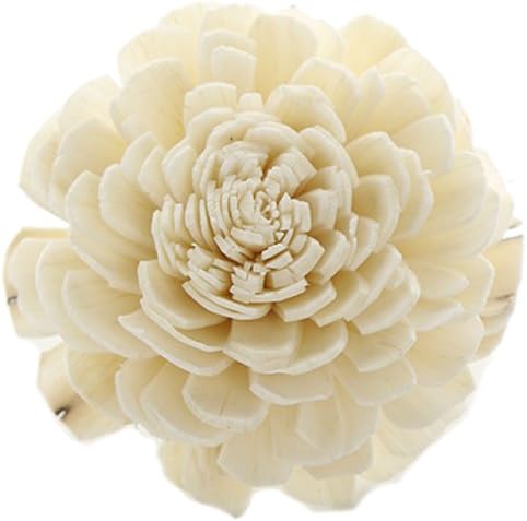 Dozen Sola Wood Flower - 4" Bali