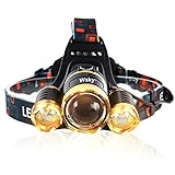 Wsky GDA-A01 5500 LM 3T6 LED 4-Mode Outdoor Headlamp Flashlight
