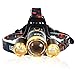Wsky GDA-A01 5500 LM 3T6 LED 4-Mode Outdoor Headlamp Flashlight