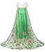 JerrisApparel New Princess Party Dress Costume With Flower Cape