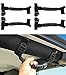 Kany 4 x Grab Handles Grip Handle for Jeep Wrangler YJ TJ JK JKU Sports Sahara Freedom Rubicon X & Unlimited X 2/4 Door Roll Bar 1995-2016 (Black)