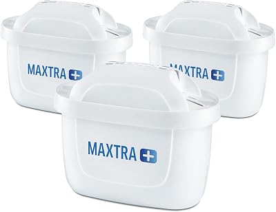 BRITA MAXTRA+ S1323 Water Filter Cartridges 3 Pack White