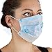 Disposable Medical Face Mask - Thick 3Ply Medical Masks with Comfortable Earloop, Great for Dust, Germ and Virus Protection and Personal Health (50pcs, Blue)