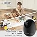 Dog Camera - 1080P FHD Pet Camera with Phone App, Pan/Tilt/Zoom Home Camera with 2-Way Audio, AI Human Detection, Night Vision, Cloud Storage/TF Card Work with Alexa Indoor WiFi Security Camera（2Pack）