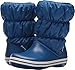 crocs Women's Winter Puff Boot Snow, Blue Jean/Blue Jean, 8 M US