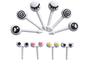 Cute Eye Mini Food Fruit Picks Kid Forks Bento Lunch Box Tool Tableware Excellent and Durability and professional
