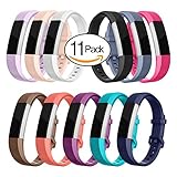 Fitbit Alta Bands, UMTELE Soft Replacement Wristband with Metal Buckle Clasp for Fitbit Alta Smart Fitness Tracker