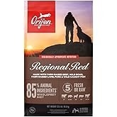 ORIJEN Grain Free Poultry Free High Protein Dry Dog Food Regional Red Recipe 23.5lb Bag