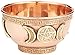 Triple Moon Pentacle Copper Incense Burner 3