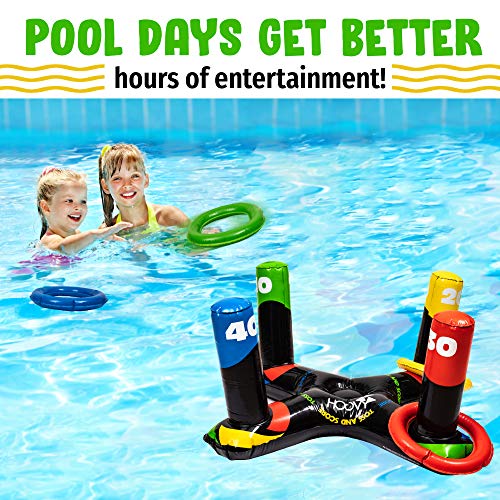 Inflatable Pool Ring Toss Game Inflatable Swimming Pool Water Game