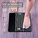 Deik Weight Scale, High Precision Digital Body Weight Bathroom Scale with Body Tape Measure, Large Backlight LCD Display, Step-On Technology, 180kg/400lb/28st, 2X AAA 1.5V AAA Batteries Included