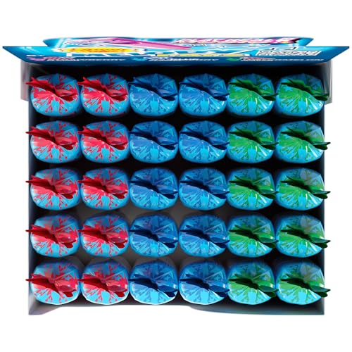 CHUPA CHUPS MELODY POP, ASSORTED FLAVORS, WHISTLE LOLLIPOPS, INDIVIDUALLY WRAPPED CANDY, 30 COUNT SHOWBOX CASE