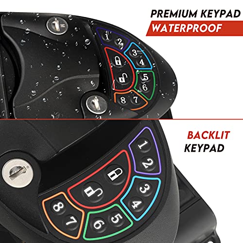 Rv Door Lock Keyless Entry with Deadbolt, RV Door Lock with 2 Wireless