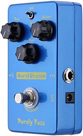 Harlex(TM) Aural Dream Pruely Fuzz Effect Electric Guitar Effect Pedal Smart Single Effect with True Bypass Guitar Parts