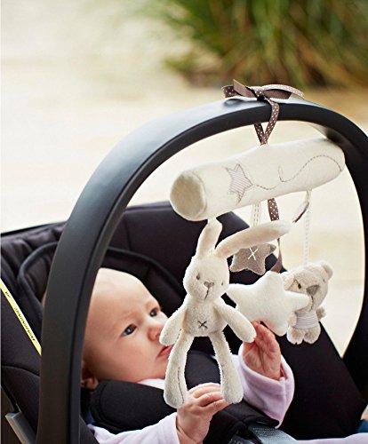 SL&F Baby Stroller Toy, Newborn Baby Car Crib Cot Pram Hanging Built-in Music with Rattle