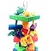 MAIYUAN Knots Block Chewing Bird Toys for Parrot (Large 17 Inch)