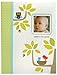 C.R. Gibson Green and White Woodland Animal First Year Baby Memory Book for Newborns, 60 pgs, 9'' W x 11.13'' H