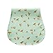 Chunky Chops Baby Burp Cloths 4 pack, 100% Organic Cotton | Large, Triple Layer, Ultra Absorbent & Soft |Burping Rag for Newborn, Gracie Set, Gender Neutral |Baby Shower Gift for Boys & Girls