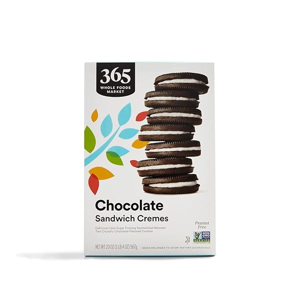 365 BY WHOLE FOODS MARKET, CHOCOLATE SANDWICH CREME...