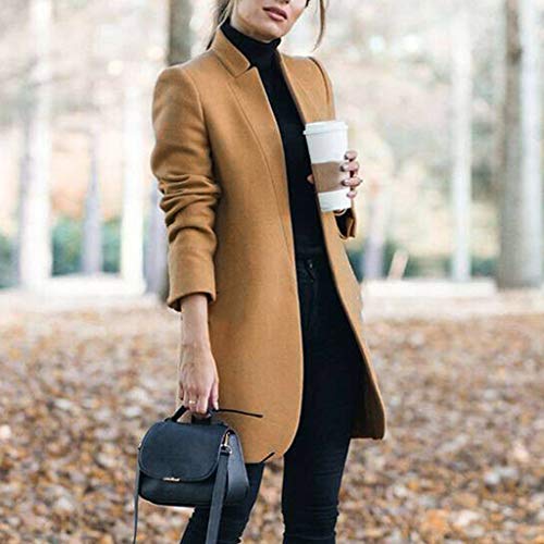 Onefa Women Winter Coat, Ladies Fashion Cardigan Coat Trench Jacket Warm Long Overcoat Outwear