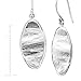 Silpada 'Just Imagine' Textured Oval Drop Earrings in Sterling Silver