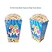 24 PCS Baby Cute Shark Popcorn Snack Boxes Party Supplies Mini Popcorn Party Favor Containers for Kids Baby Shower Birthday Parties
