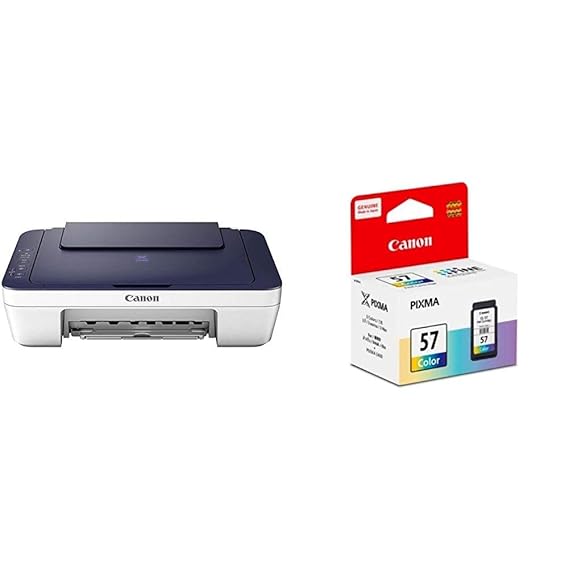 Amazon.in Buy Canon PIXMA E477 AllinOne Wireless Ink Efficient Colour Printer (White/Blue