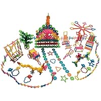 ZP ZaoProteks 888 Pieces 3 in 1 Building Blocks, Building Blocks Sets, Educational and Creative, STEM Toys, Grow and Play with Boys and Girls (Snowflakes+Plum Blossom+Bar Blacks)