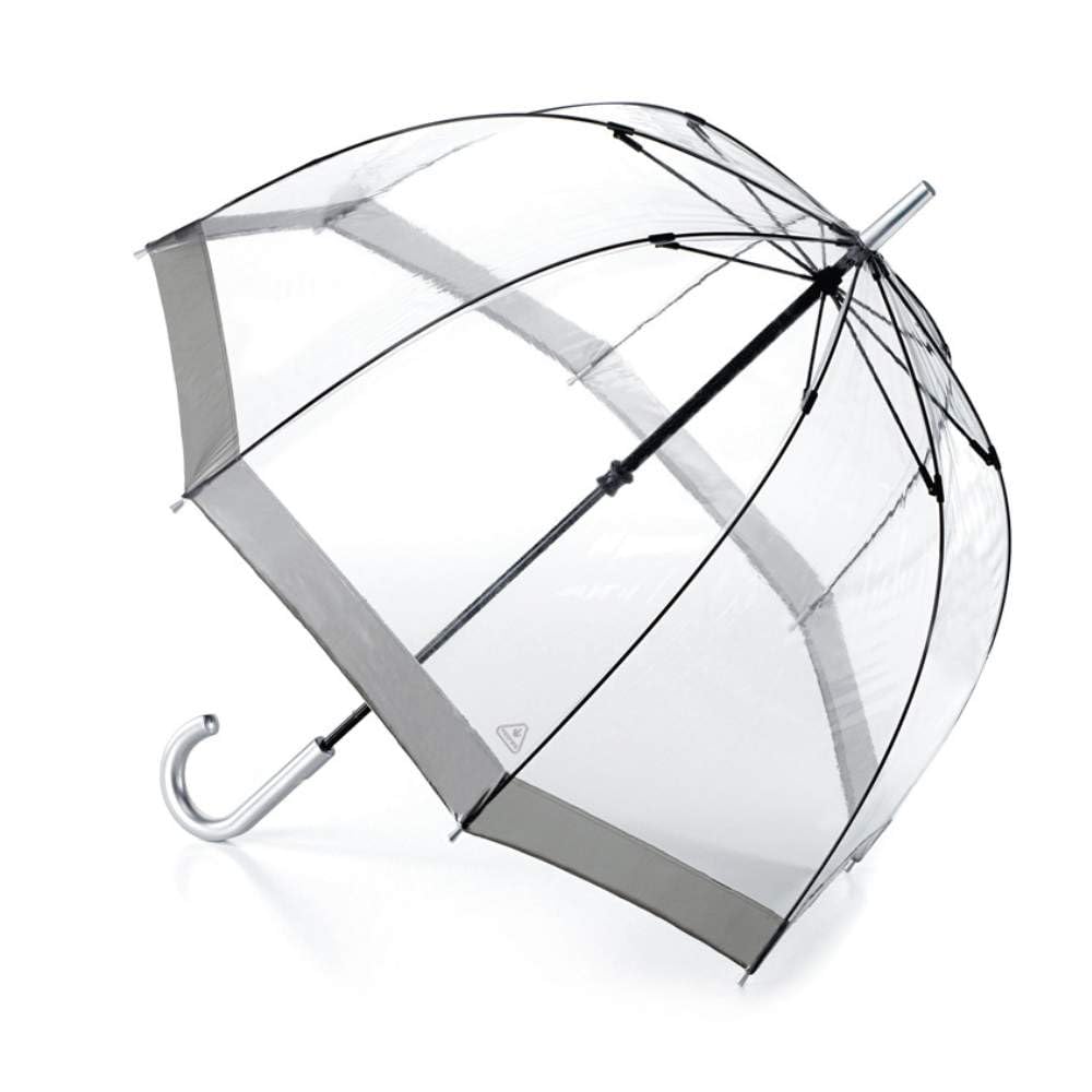 Fulton Birdcage 1 Umbrella Silver Trim