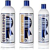 exhibitor's Quic Silver System Includes Quic Shampoo Quic Conditioner 32 Ounce Each Plus Quic Silver 16 Ounce for Dogs, Horses, Greys, Palominos, Cream Color Coats Silver Ash Highlights