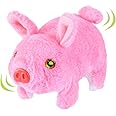 ArtCreativity Walking Pig Toy That Oinks, Wiggles, and Lights Up, Battery Operated Oinking Piggy with Moving Tail and Nose, Interactive Piglet Pet Toy for Kids, Best Gift for Boys and Girls