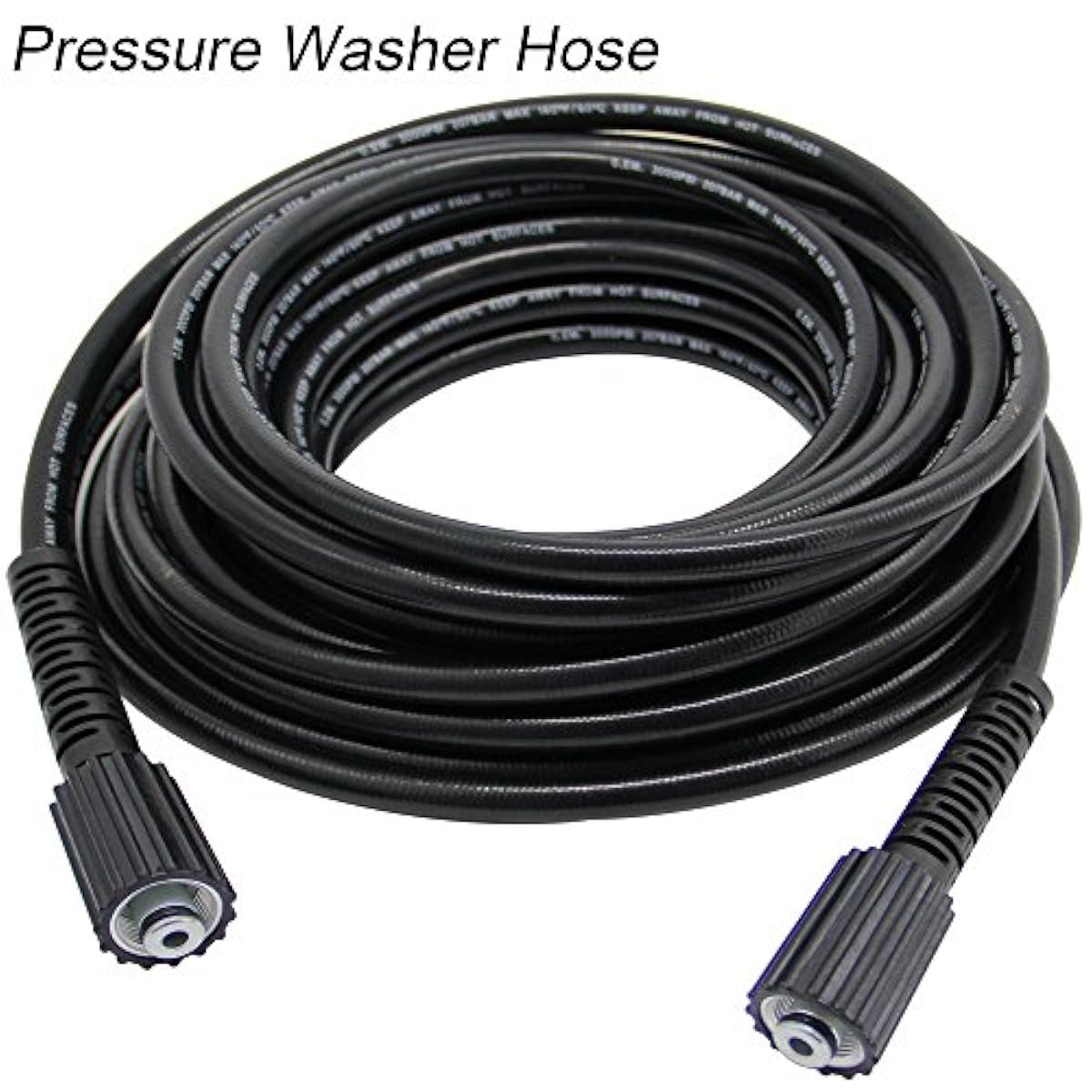 50 Foot Replacement High Power Pressure Washer Hose 1/4" Extension M22