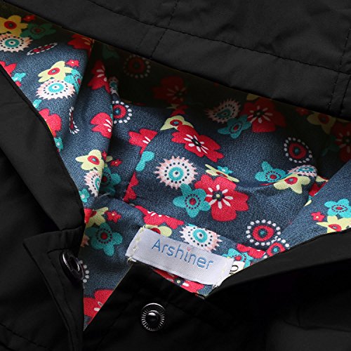 image for Arshiner Girl Baby Kid Waterproof Hooded Coat Jacket Outwear Raincoat 