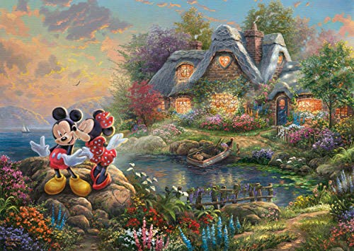 Schmidt 59639 Thomas Kinkade Disney Mickey Mouse Jigsaw Puzzle, 1000 Pieces – Bild 3
