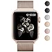 Lelong for Apple Watch Band,Milanese Loop Fully Magnetic Clasp Stainless Steel Mesh iWatch Band for Apple Watch Series 3 Series 2 Series 1 Sport & Edition- 42mm Champagne Gold