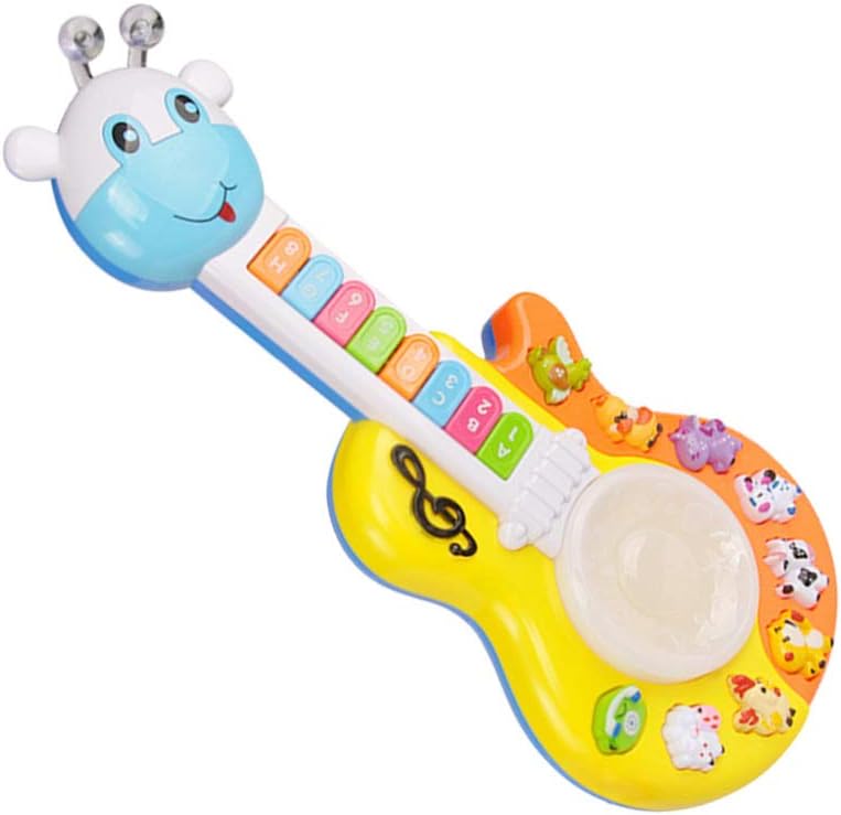 STOBOK Children Electronic Toy Guitar Kids Musical Guitar Band with