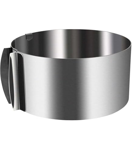 Adjustable Cake Ring 6-12 Inch - Stainless Steel Mousse Baking Mold For Professional Results