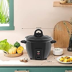 Mishcdea Small Rice Cooker 3 Cups