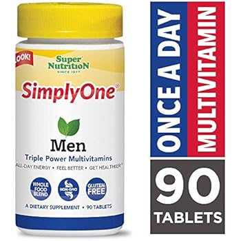  Supernutrition Simplyone Multi Vitamin For