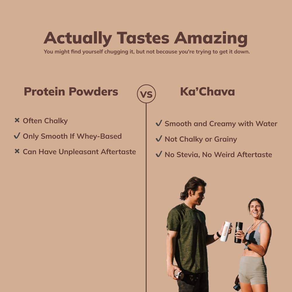 Ka’Chava AllInOne Nutrition Shake Blend, Chocolate, 85+ Superfoods