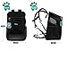 PetAmi Small Dogs and Cat Backpack Carrier, Airline Approved Pet Backpack Carrier, Ventilated, Safety Strap, Buckle Support Designed for Hiking Travel Camping Outdoor, Max 18 lbs (Black)