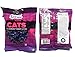 Gustafs Premium Dutch Licorice Drops, Cats, Coin and Double Salt Bundle in 5.2-Ounce Bags each (4 packs total) (1 Pack)