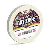 TSSART White Art Tape Medium Tack - Masking Artists
