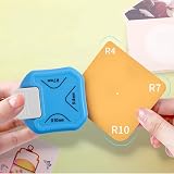 FUYOAL 3 in 1 Corner Rounder Punch Blue 4mm 7mm 10mm for Paper Craft view 5
