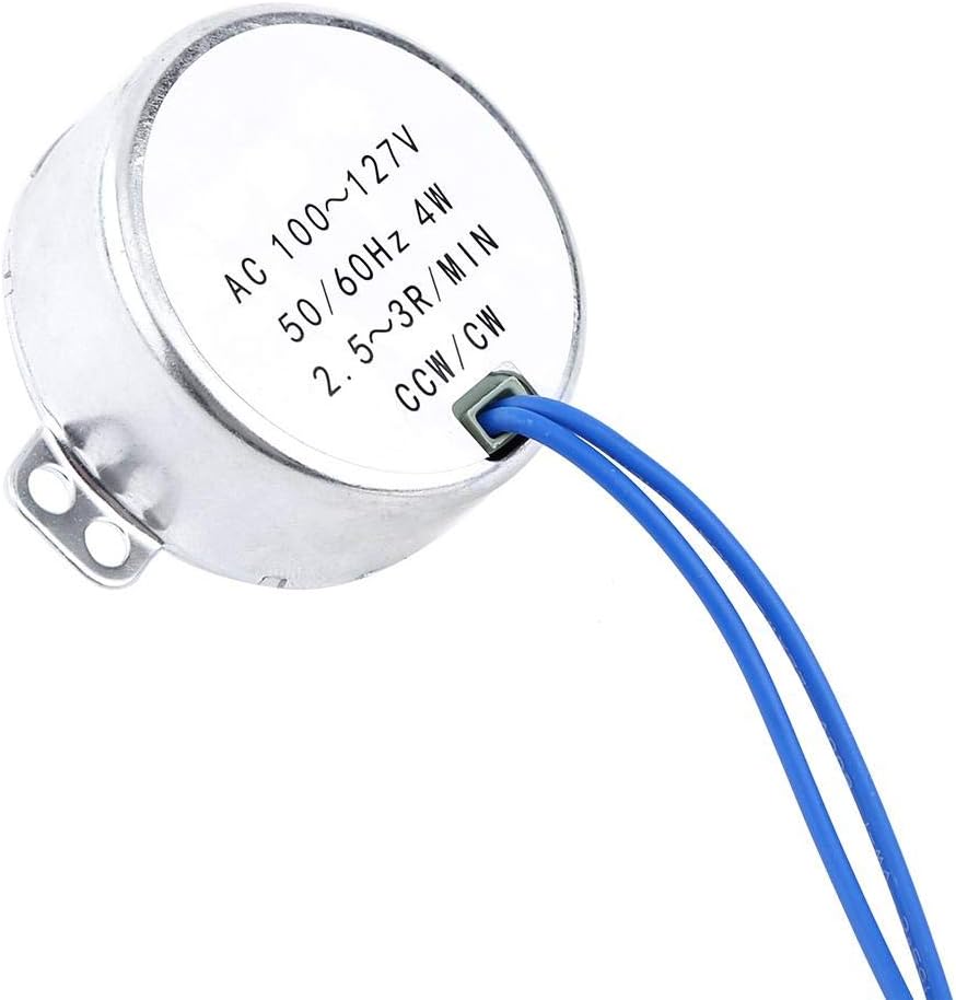 20rpm 20.5mm Thick AC Ccw 220V 4W 49tyj-C 50Hz Synchronous Motor With Metal Shaft And Plastic Gear