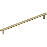 Amerock BP54026BBZ | Golden Champagne Appliance Pull | 24 inch (610mm) Center-to-Center Cabinet Handle | Bar Pulls | Furnitur